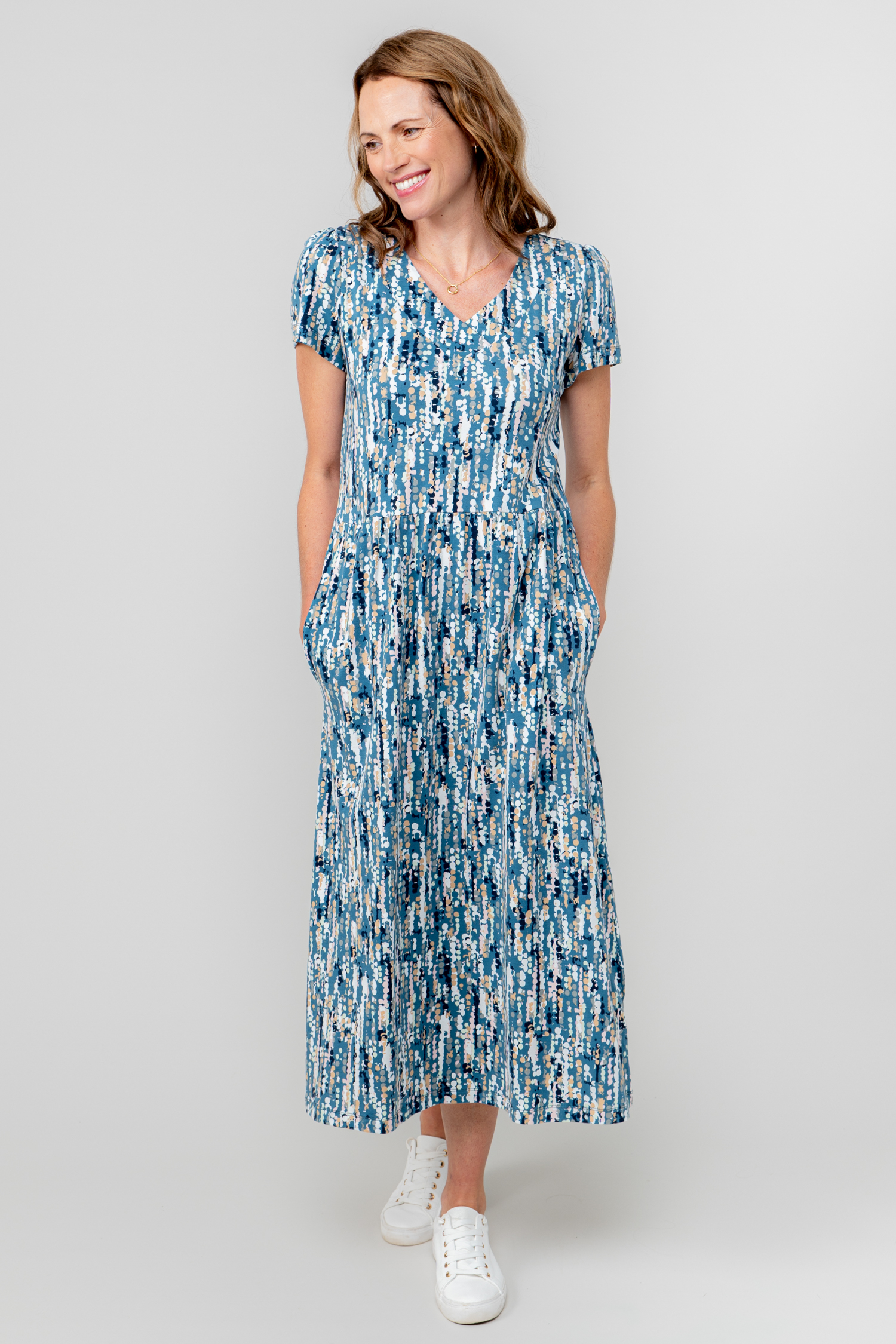 Lily & Me Summer Stretch Jersey Midi Dress