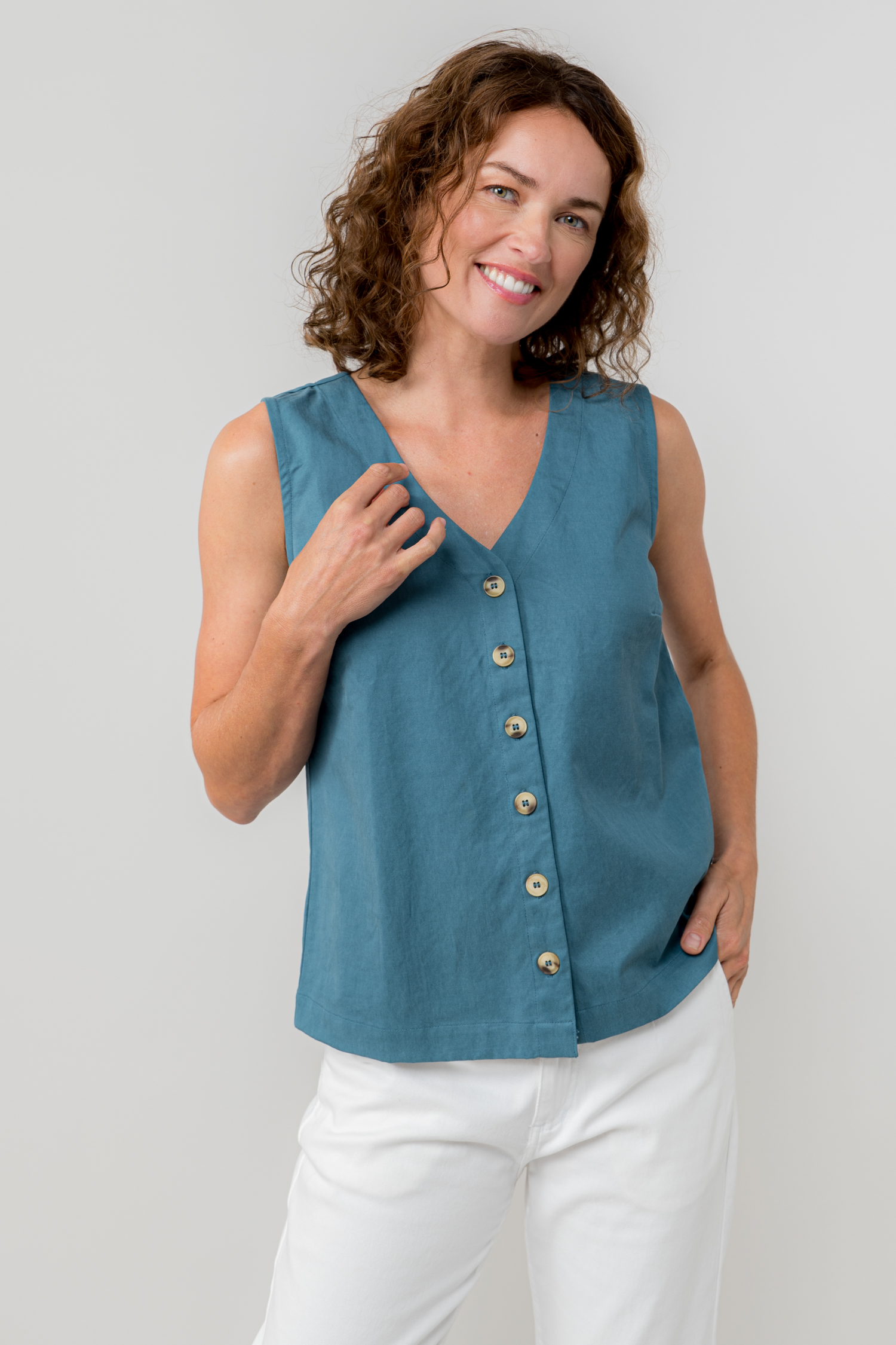 Lily & Me Allium Tencel Cotton Vest