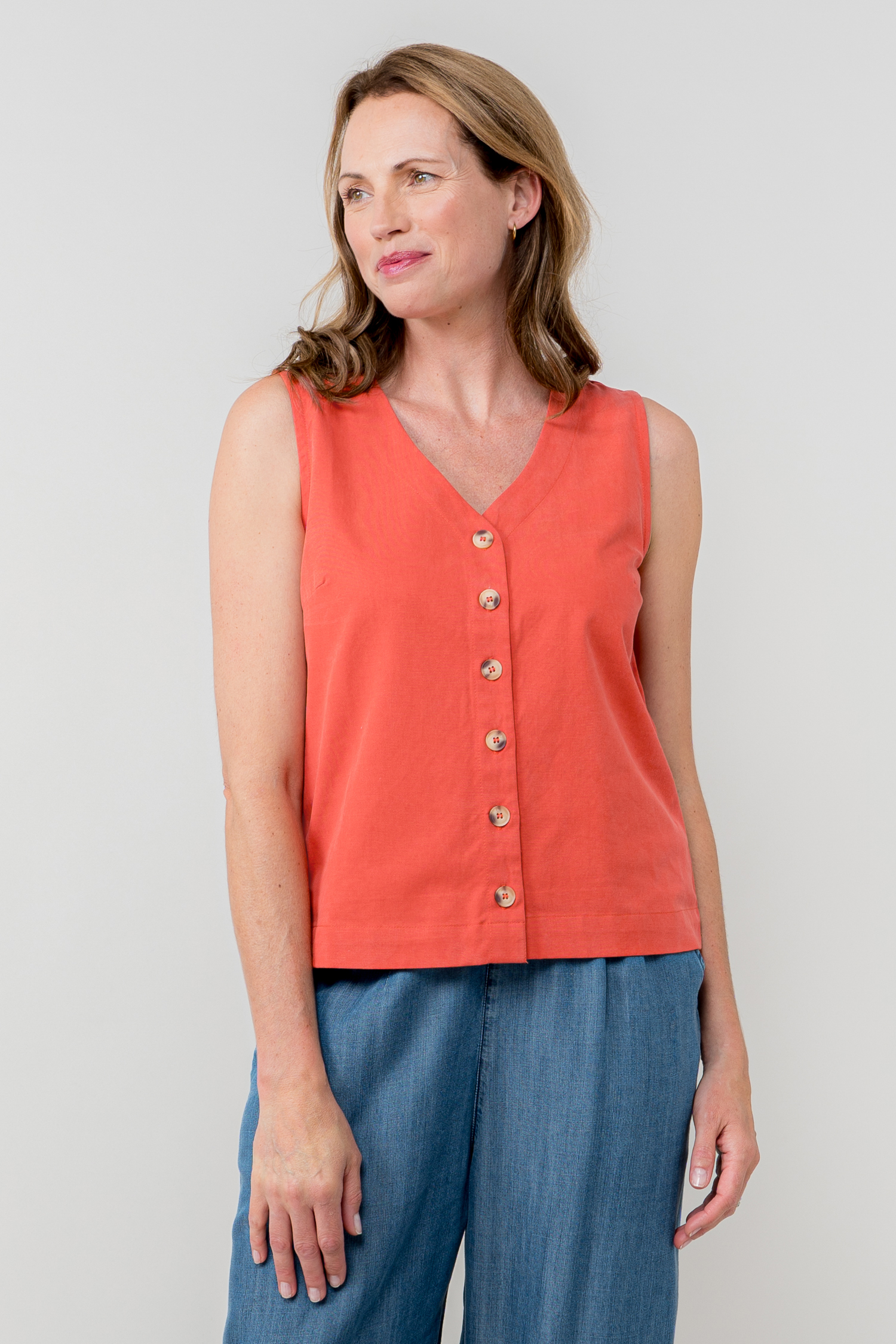 Lily & Me Allium Tencel Cotton Vest