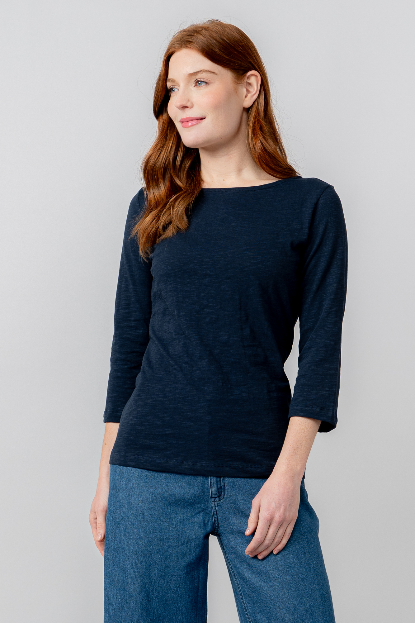 Lily & Me Monica Organic Cotton Jersey 3/4 Sleeve Top