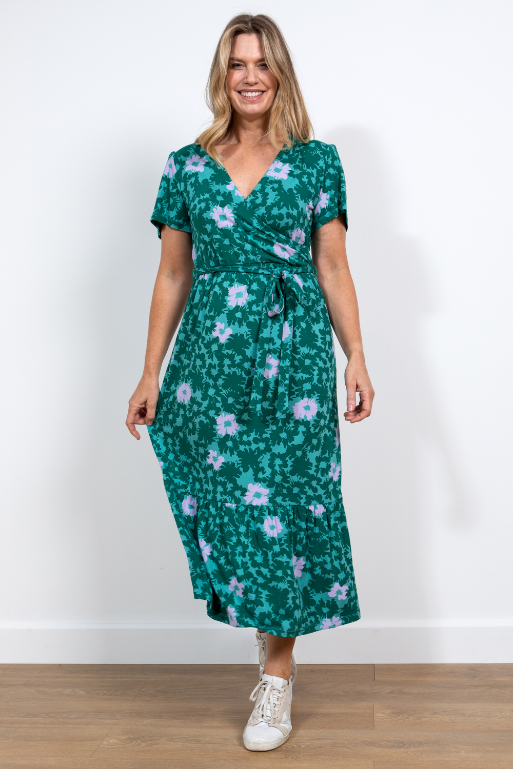 Lily & Me Marguerite Dress Abstract Blossom