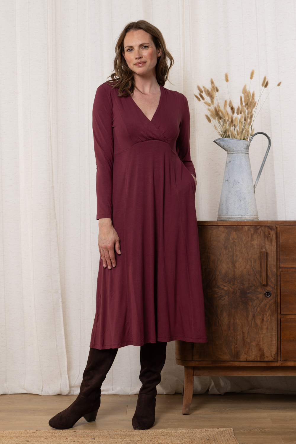 Lily & Me Rose Wrap Dress