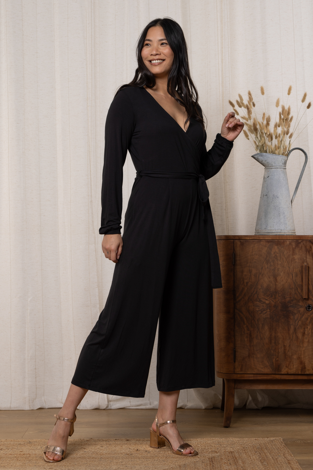 Lily & Me Riley Jersey Jumpsuit