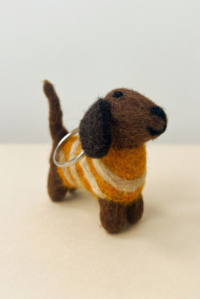 Daphne Dog Keyring 