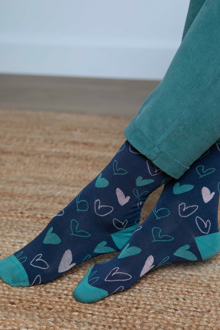 LMS16 Heart Socks 