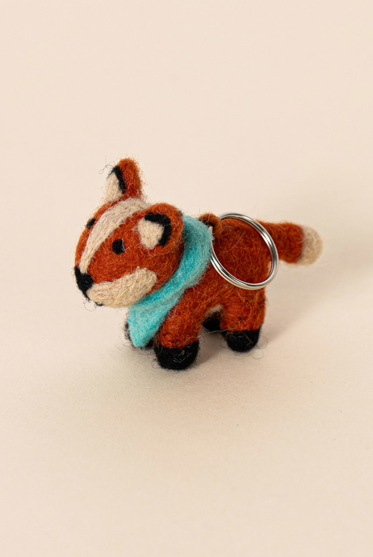 Foxy Gentleman Keyring 