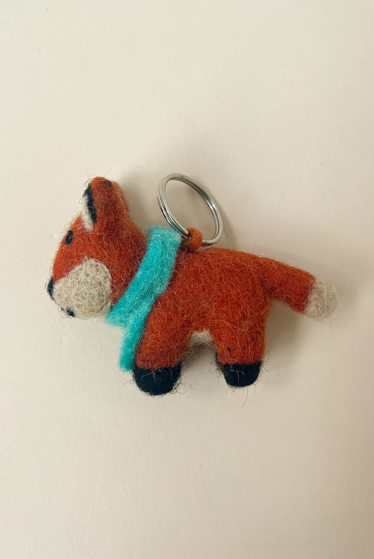 Foxy Gentleman Keyring 