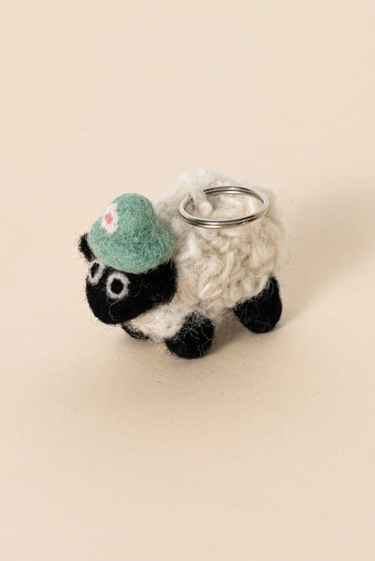 Skye Sheep Keyring 