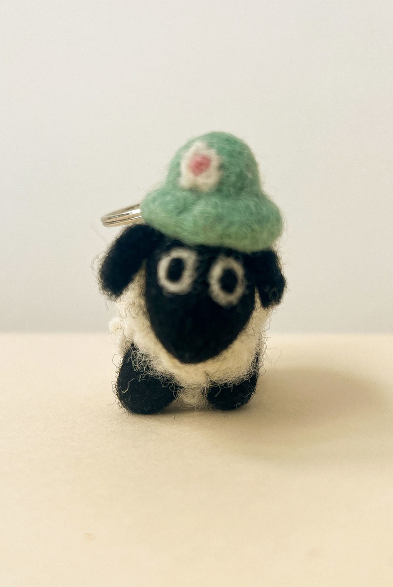 Skye Sheep Keyring 