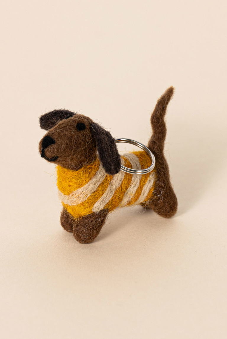 Daphne Dog Keyring 