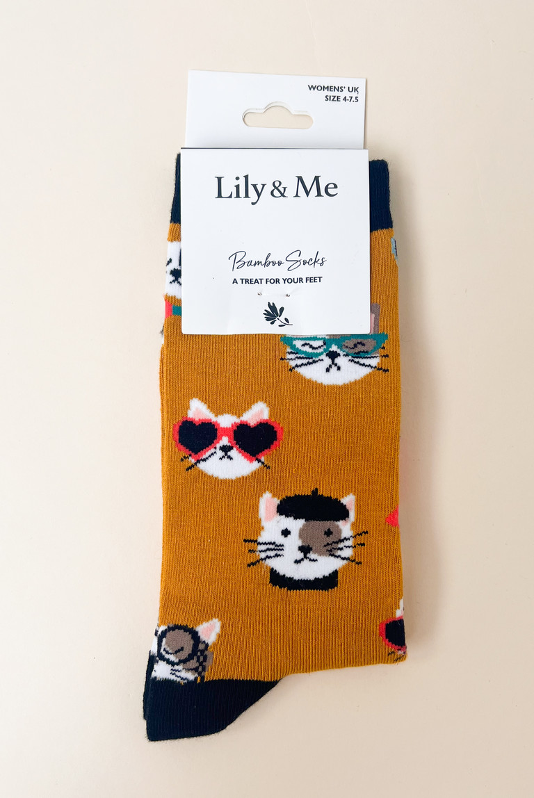 Sophisticats Bamboo Socks - LM24635