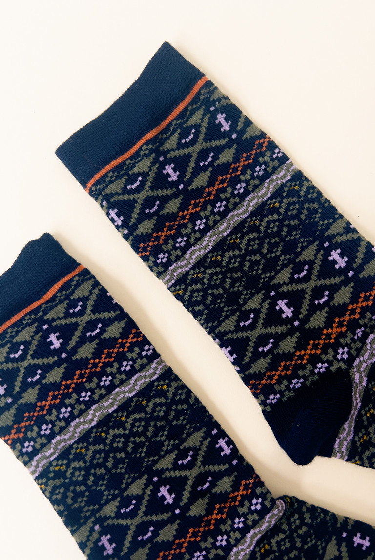 Fair Isle Sock