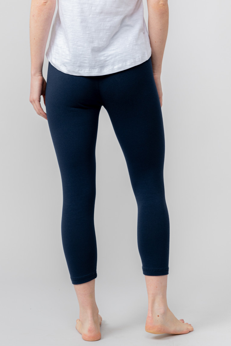 LM251149N - Navy Legging 3/4 length