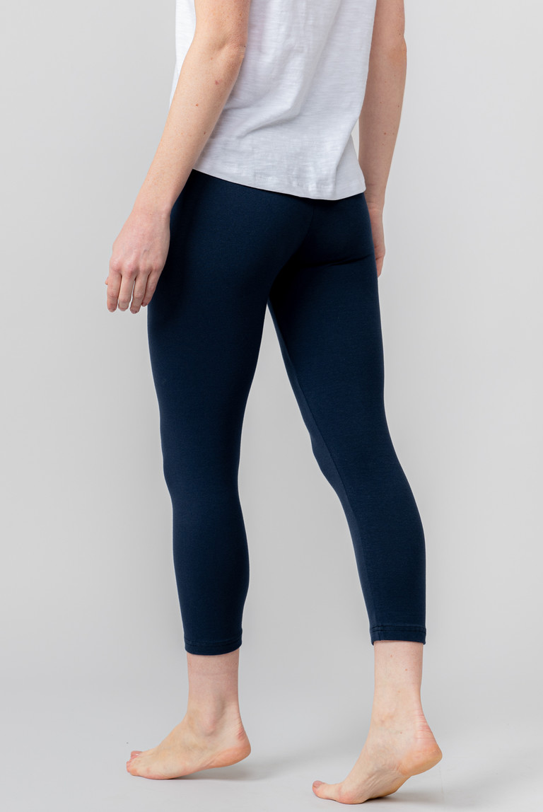 LM251149N - Navy Legging 3/4 length