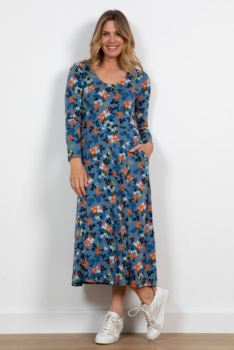 Jersey swing clearance dress